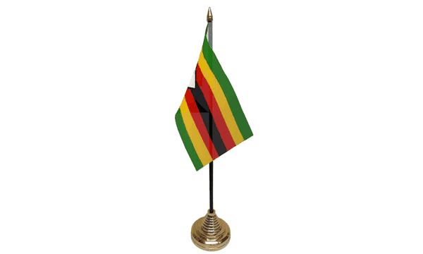 Zimbabwe Table Flags